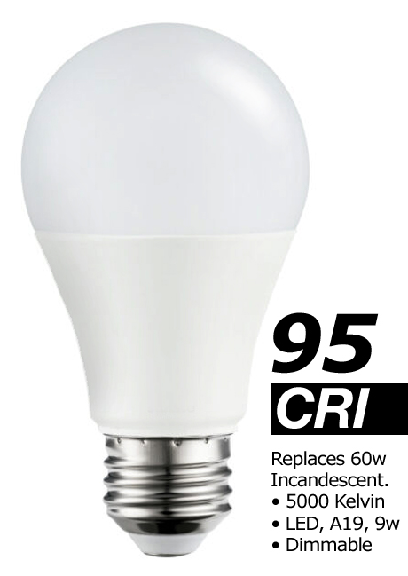 full spectrum LED A19 bulb pic